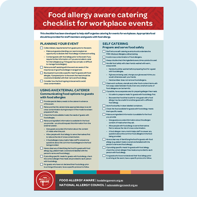 Workplace Catering Checklist