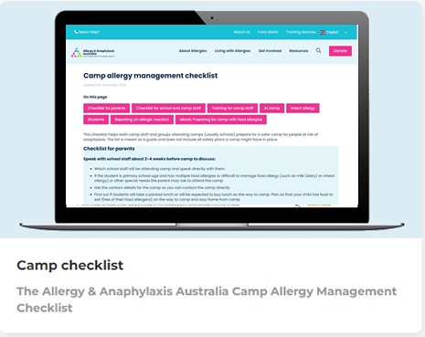 camp checklist